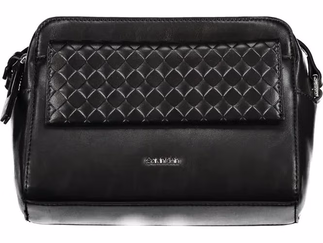 Calvin Klein Black Polyester Women Shoulder Bag