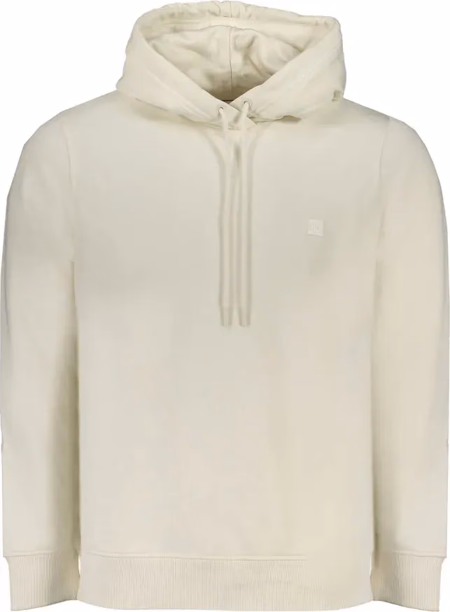 Calvin Klein White Cotton Men's Sweatshirt
