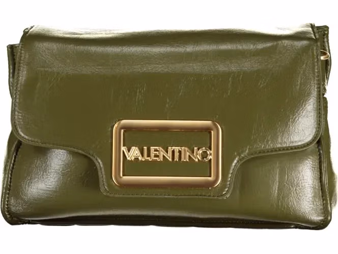 Mario Valentino Verde Polyurethane Women's Bag with Adjustable Strap