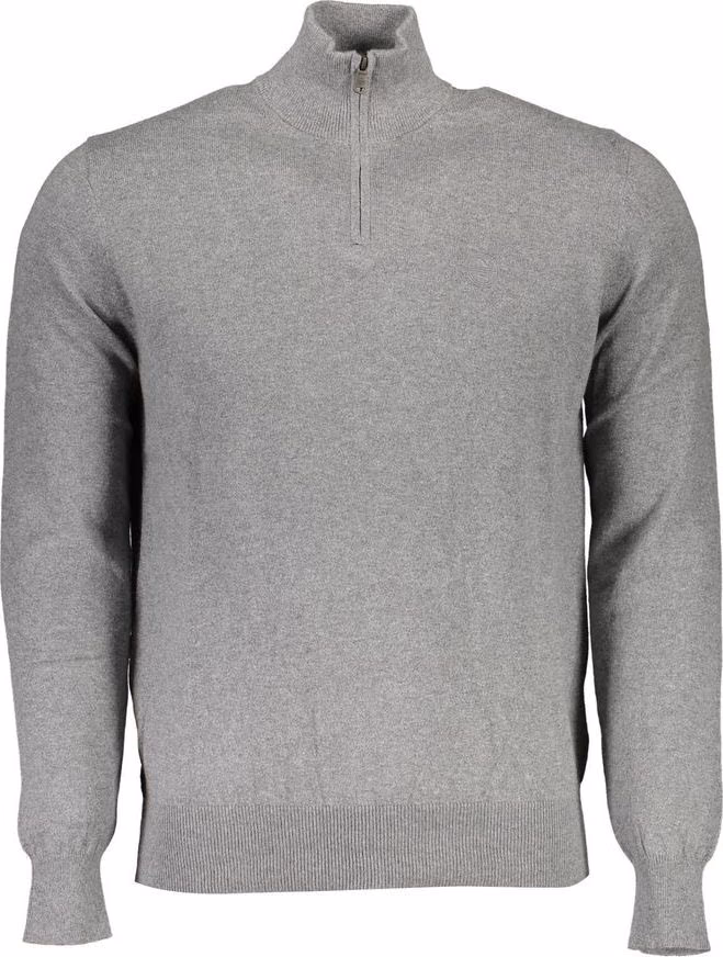 North Sails Grigio Cotton Men Sweater