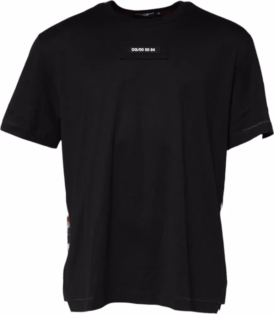 Dolce & Gabbana Multicolor Camouflage Crew Neck T-shirt