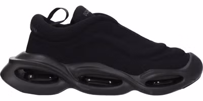 Black Fabric Chunky Sneakers