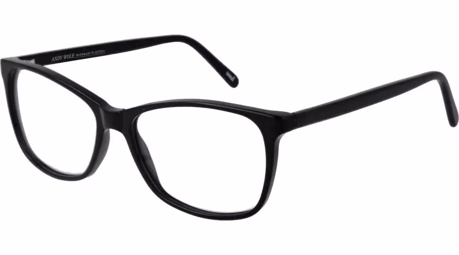 Andy Wolf Black Acetate Glasses (Frames)