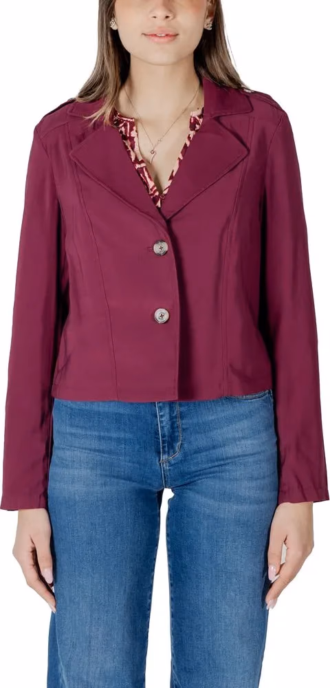Street One Purple Viscose Parka