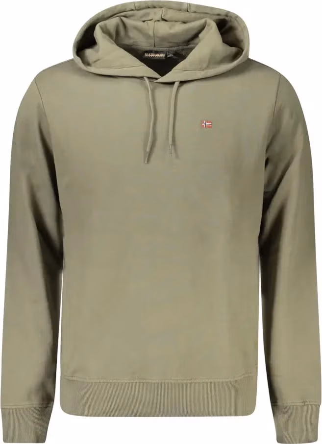 Napapijri Verde Cotton Mens Sweatshirt