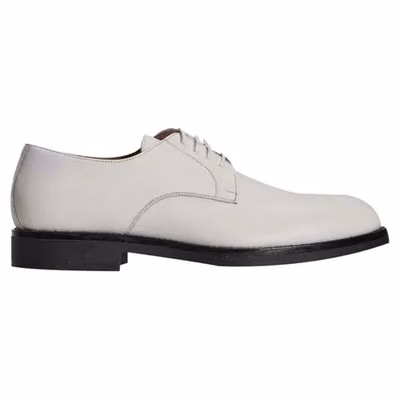 White Leather Men Shoe