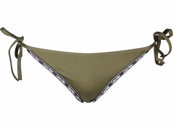 Calvin Klein Verde Polyester Woman Swim Brief