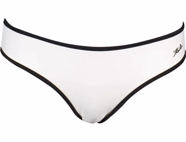 Karl Lagerfeld White Polyamide Women Swim Brief