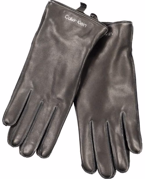 Calvin Klein Nero Wool Men Glove