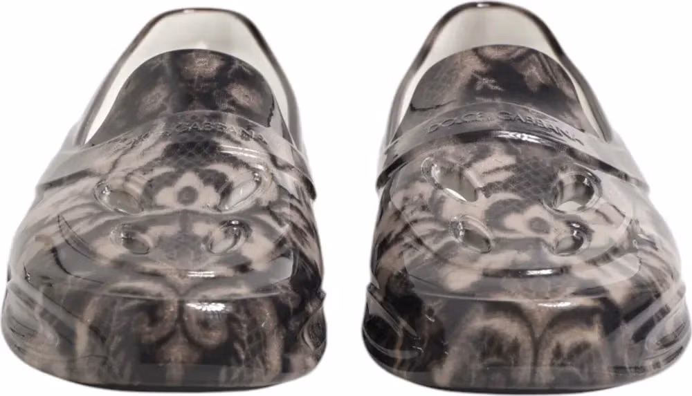 Dolce & Gabbana Multicolor Rubber Low Top Men Sneakers Shoes