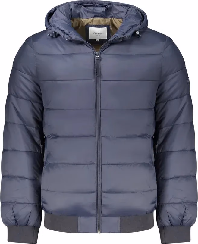 Pepe Jeans Blue Polyamide Jackets & Coat