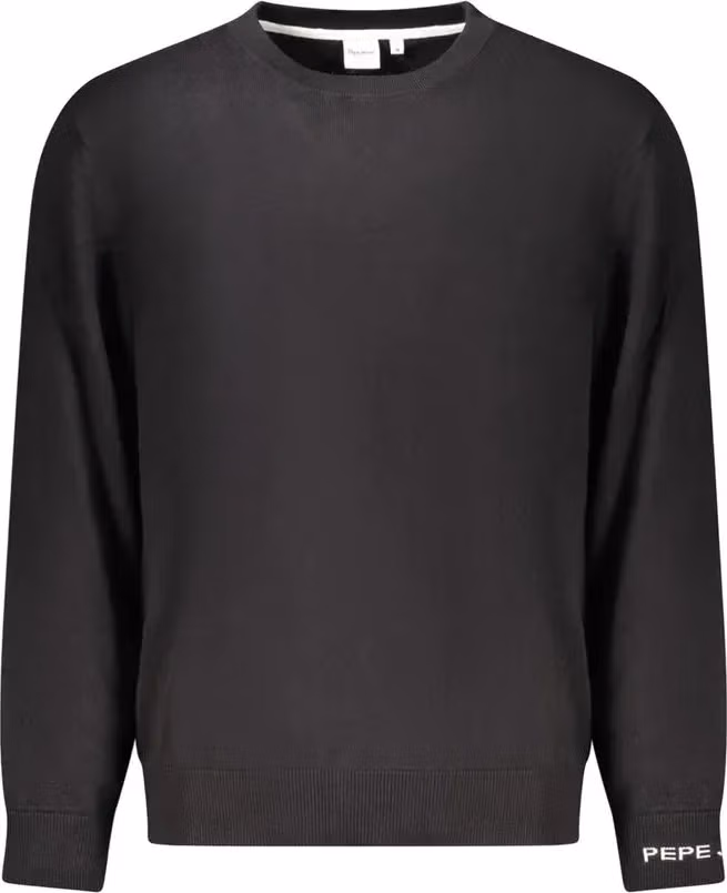 Pepe Jeans Black Cotton Men's Sweater