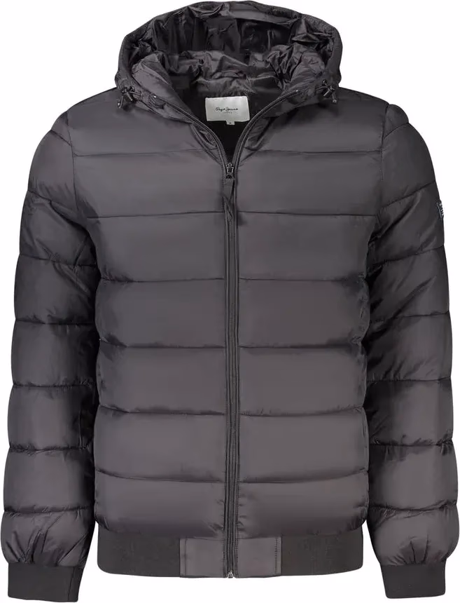 Pepe Jeans Black Polyamide Jackets & Coat