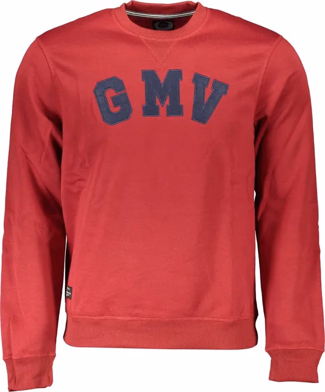 Gianmarco Venturi Red Polyester Men's Sweatshirt