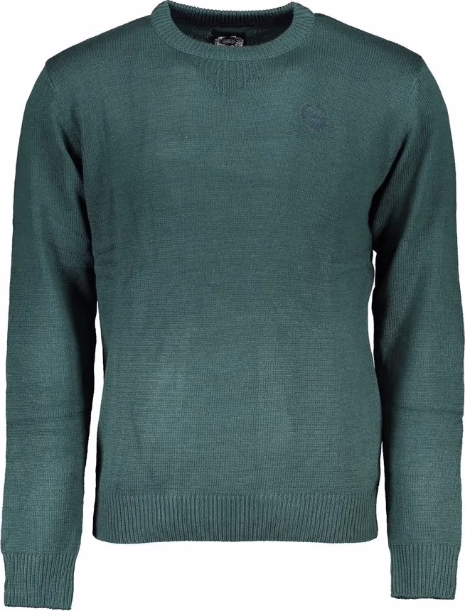 Gianmarco Venturi Verde Cotton Men Sweater