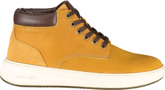 Lumberjack Yellow Polyurethane Men Sneaker