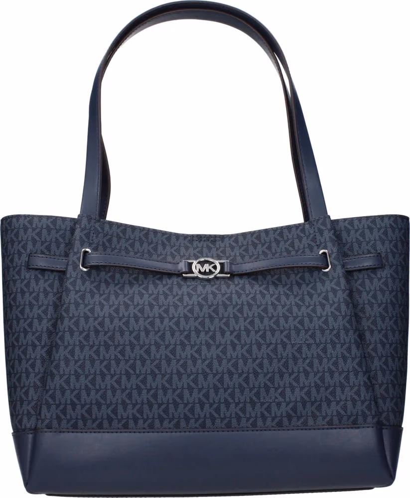 Michael Kors Blue Fabric Shoulder Bag