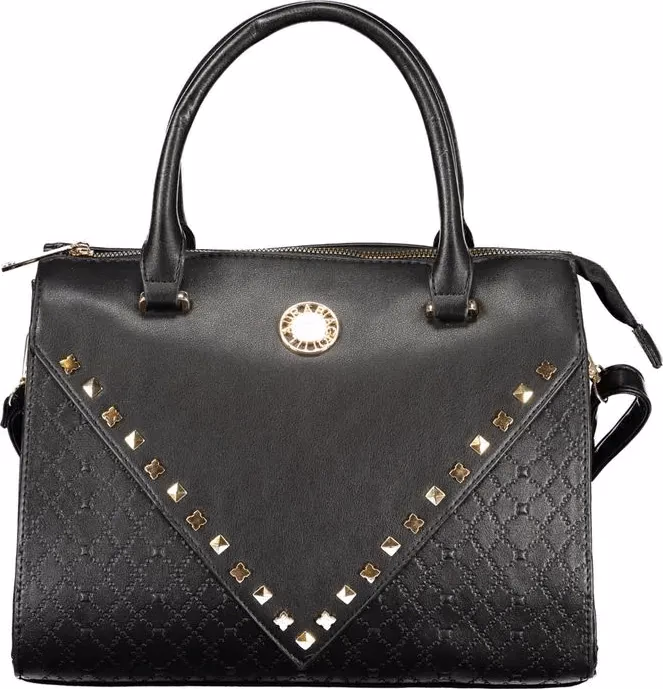 Laura Biagiotti Black PVC Women Handbag