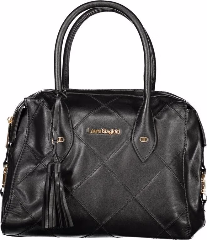 Laura Biagiotti Black PVC Women Handbag