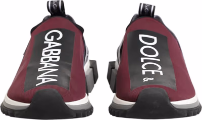 Maroon Slip On Sorrento Men Sneakers Shoes