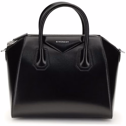 Black Calf Leather Bos Taurus Handbag