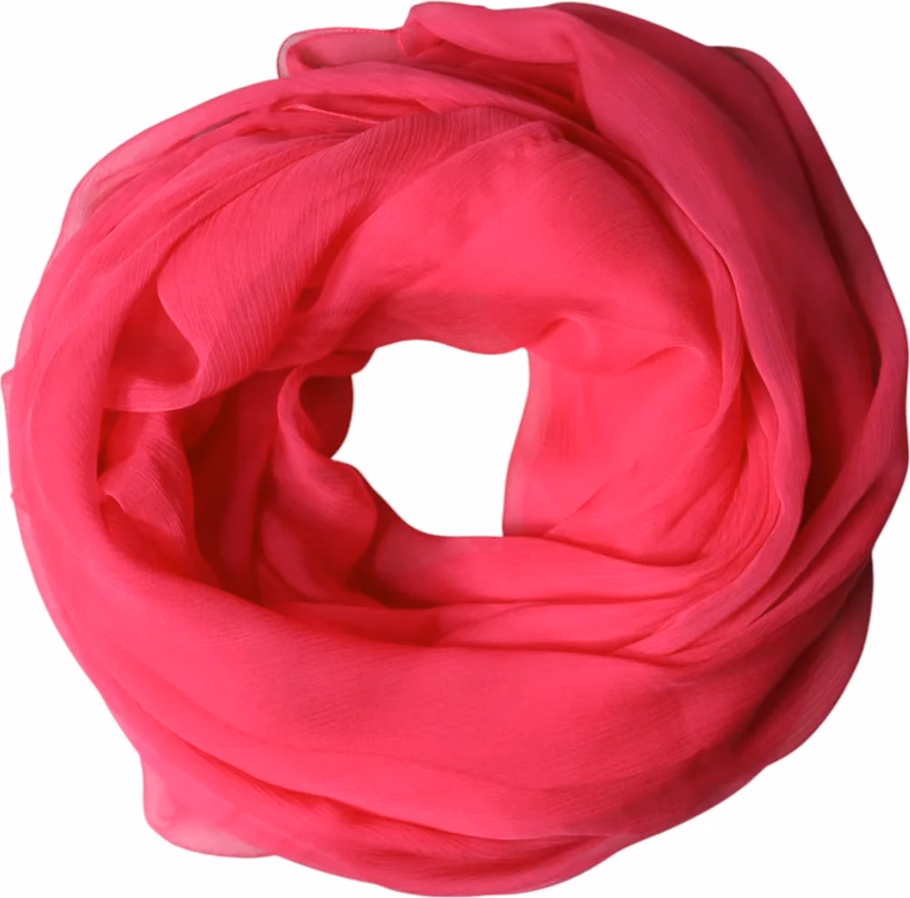 Dolce & Gabbana Pink Silk Stole Neck Wrap Shawl Men 174cm x 128.5cm Scarf