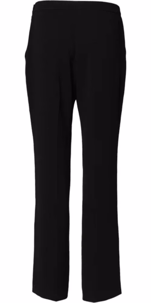 Aspesi Black High Waist Zip Straight Chino Trouser Pants