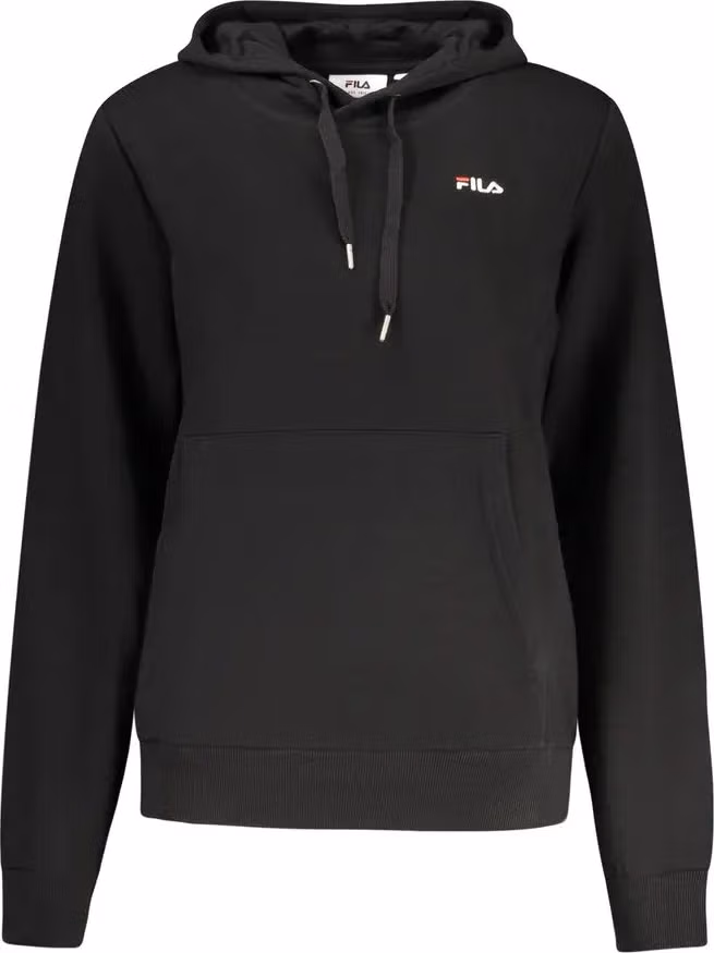 Fila Black Cotton Women's Hoodie